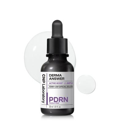 CNP PDRN Active Boost Face Serum - Smoothing Fine Lines & Wrinkle Rejuvenating & Firming Skin Anti-aging Booster with Collagen Korean Skin Care 1.01 fl. oz. (30ml)