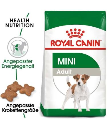 Royal Canin Mini Adult | 4kg | Complete Food for Small Breeds Dogs | Omega-3 Fatty Acids for Skin and Coat | Adapted Energy - Buy Online on GoSupps.com