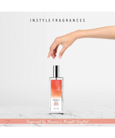 Instyle Fragrances Bright Crystal Inspired Women's Eau de Toilette - 3.4 Fl Oz | Vegan, Paraben & Phthalate Free - Buy Online on GoSupps.com