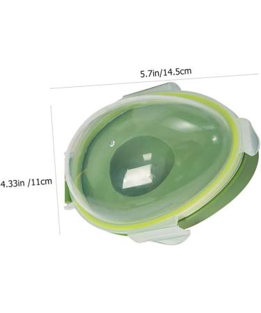 Mikinona 2pcs Avocado Crisper Pickle Fruit Storage Containers for Lids Home Supply Refrigerator Container Box - Buy Online on GoSupps.com