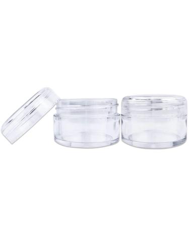 Beauticom 24PC 20G/20ML Clear Jars for Eyeshadow Makeup & Samples - BPA Free Screw Cap - Buy Online on GoSupps.com