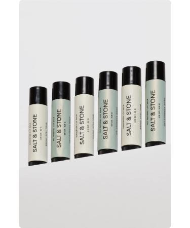 SALT & STONE Lip Balm Duo - California Mint & SPF 30 Sunscreen (2 Pack) | Shea Butter, Vitamin E & Jojoba Oil | Restores Dry Lips | Cruelty-Free, Gluten-Free - Buy Online on GoSupps.com