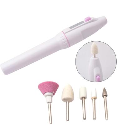 Ligege 5-in-1 Electric Manicure Set Manicure Nail Drill File Grinder Grooming Kit Callus Remover Set Nail Buffer & Polisher Personal Manicure and Pedicure Kit - Buy Online on GoSupps.com