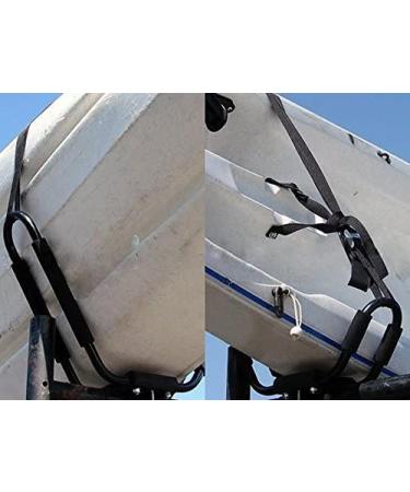 TMS J-Bar Rack HD Kayak Carrier Canoe Boat Surf Ski Roof Top Mounted - Car SUV Crossbar - Buy Online on GoSupps.com