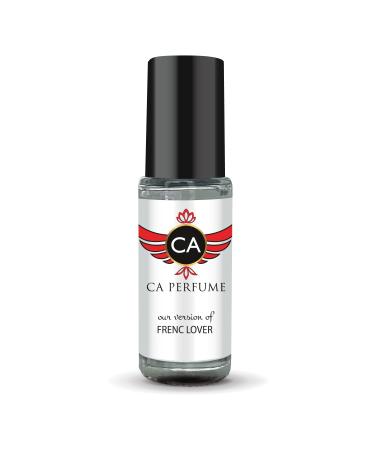 CA Perfume Impression of F Malle French Lover For Men Replica Fragrance Body Oil Dupes Alcohol-Free Essential Aromatherapy Sample Travel Size Concentrated Long Lasting Attar Roll-On 0.14 Fl Oz/4ml-X1