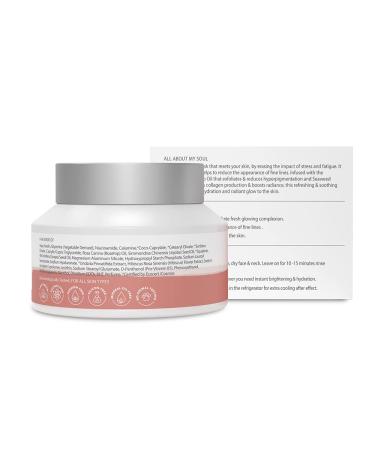 BE SOULFULL Hydrating & Brightening Exfoliating Mask - Reduce Hyperpigmentation & Improve Texture | 50g | International Shipping - Buy Online on GoSupps.com