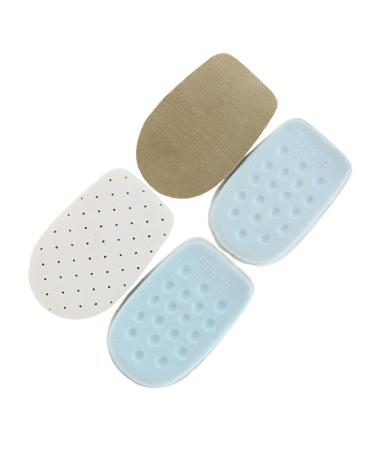 FOMIYES 2 Pairs Inner Height Increasing Insole Chinese Clay Pots for Cooking Sports Shoe Hair Funnel Hair Washing High Heel Pads Elevator Height Insoles Insert Soft Men and Women As Shown 9X5X1.2cm