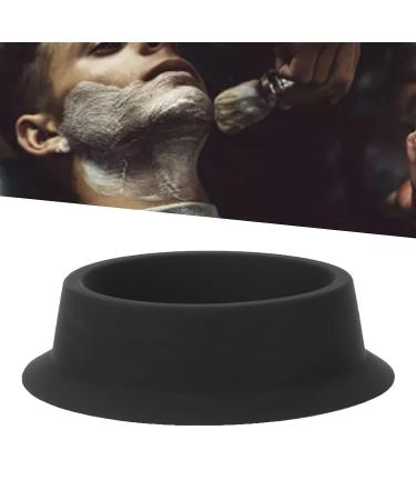 Portable Silicone Shaving Soap Bowl - Black | Ideal for Home & Barber Shop Use | International Shipping Available - Buy Online on GoSupps.com