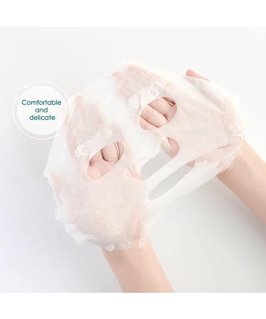 100PCS Cotton Compressed Facial Mask Sheets - DIY Skin Care for Home & Travel | Disposable Individually Packaged Masks - Buy Online on GoSupps.com