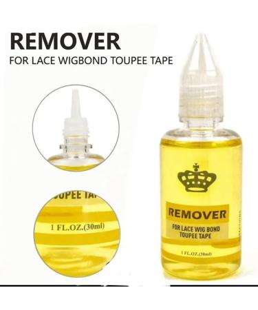 Lace Bond Hair Replacement Adhesive 1.3oz - Invisible Wig Bonding Glue | Water & Oil-Resistant Non-Toxic Light Hold for Lace & Poly Wigs Hairpieces & Toupees - Secure Natural Look - Buy Online on GoSupps.com