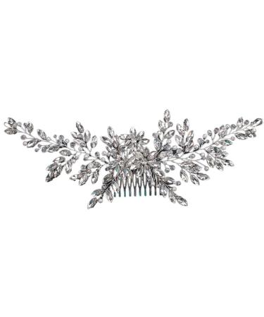 Hanfu Styling Accessory Hanfu Hair Ornaments Bridal Vintage Hair Comb Bridal Shinny Pearls and Crystals Comb Headpiece