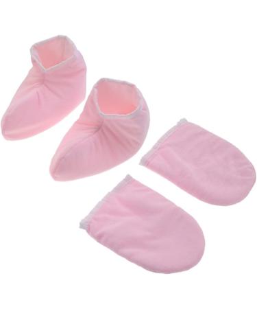 FRCOLOR 4 Pairs Paraffin Foot Cover Dry Hands Gloves Paraffin Bath Gloves Wax Care Insulated Mittens Insulated Therapy Gloves Hand Treatment Gloves Care - Buy Online on GoSupps.com