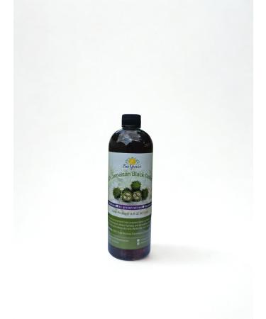 Evia Grace All natural 100% Black Jamaican Castor oil 16 oz Cold pressed pure and natural - Buy Online on GoSupps.com