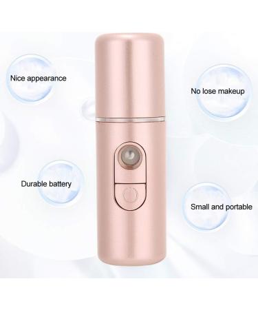 Nano Mist Sprayer USB Rechargeable Handheld Face Humidifier Sprayer Portable USB Face Humidifier SkinCare Moisturizing Hydrating Face Humidifier Sprayer Beauty Tool (Rose Gold) - Buy Online on GoSupps.com
