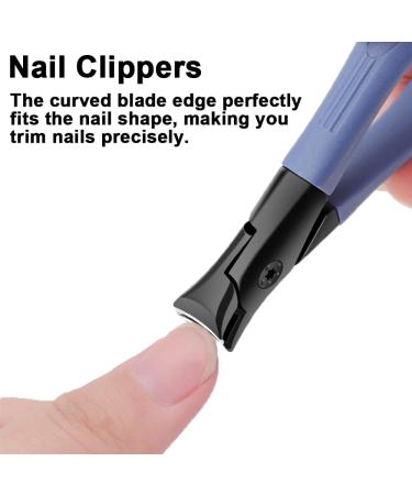 Nail Clippers Professional Nail Trimming Tools Large Fingernail Clippers Suitable for Thick Fingernails and Toenails - Buy Online on GoSupps.com
