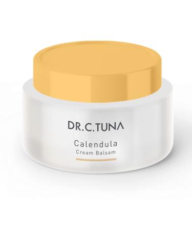 Farmasi Dr C Tuna Calendula Oil Cream-Balsam for Body, Pure Natural Skincare Repair and Moisturizer, Anti-Aging Ingredients for Dry, Sensitive and Irritated Skin with Healing Effects, 80 mL/2.7 fl. oz.