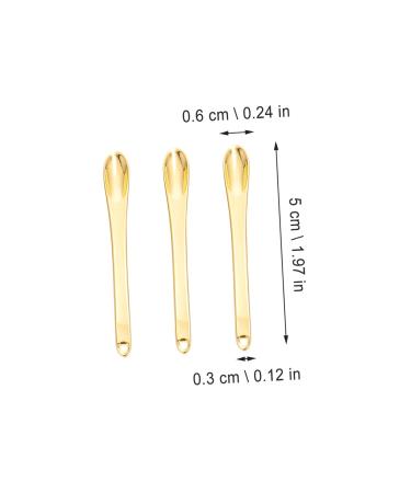 Ipetboom 30 Pcs Face Cream Scoop - Skincare Mask Spatula Applicator for Eyes & Lipstick | Eco-Friendly Zinc Alloy Makeup Tools - Buy Online on GoSupps.com