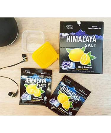 Buy Big Foot Himalaya Salt Candy - Lemon Mint Flavor (Pack of 12) | International Shipping Available - Buy Online on GoSupps.com