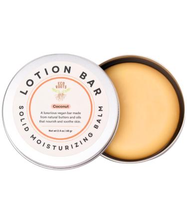 ECO ROOTS Lotion Bar Waterless Lotion Bar Solid Lotion Natural Ingredients - 2.4 Oz - Buy Online on GoSupps.com