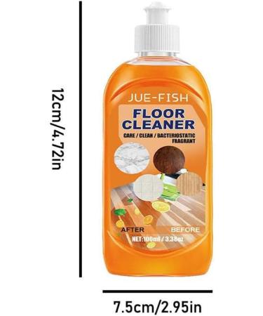 Floor Cleaner 100ml Multifunctional Floor Cleaner Natural Floor Cleaner Liquid With Fresh Lemon Smell Floor Tile Cleaner Shiner Liquid And Polisher For Cleaning Wooden Floors Marble And Tile (2sets) - Buy Online on GoSupps.com