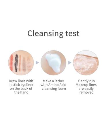 Amino Acid Facial Cleanser | Moisturizing Face Wash & Makeup Remover | Deep Pore Cleansing | 5.3 oz - International Shipping Available - Buy Online on GoSupps.com