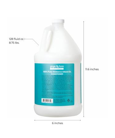Pure Morocco Argan Oil Conditioner - 128 Fl Oz (Vegan & Cruelty-Free) - Buy Online on GoSupps.com