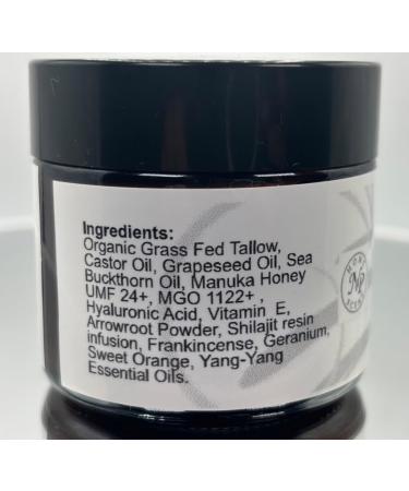 NP Home Scent Grass Fed Tallow Face Balm with Hyaluronic Acid 2 oz Natural Moisturizer with Essential Oils - Buy Online on GoSupps.com