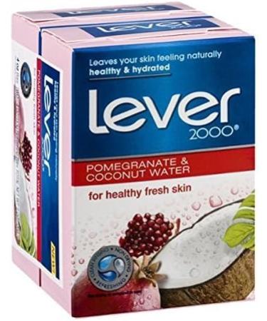 Buy Lever 2000 Refreshing Bars Pomegranate & Coconut Water - 2 ct | Shop Internationally - Buy Online on GoSupps.com