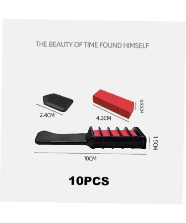 Froiny 10 Color Hair Chalk Comb Set - Washable Temporary Hair Dye for Vibrant Salon-Quality Hair Color - Buy Online on GoSupps.com