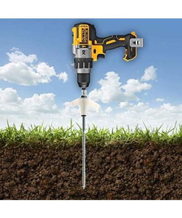 Adventure Seeka 15 Pack - Heavy Duty Glow-in-The-Dark Tent Stakes with Hex Head Driver & Storage Bag - Buy Online on GoSupps.com