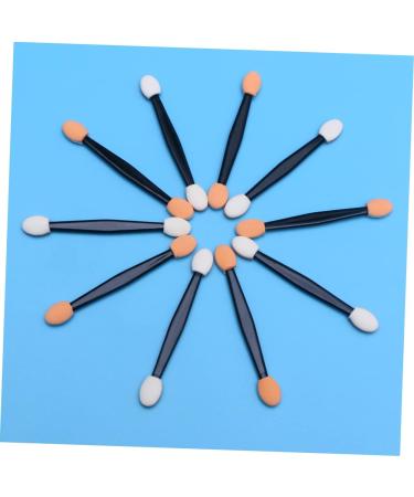 Beavorty 100pcs Makeup Eyeshadow Makeup Sponge Eyeshadow Sponge Eye Shadow Stick Double Head - Buy Online on GoSupps.com