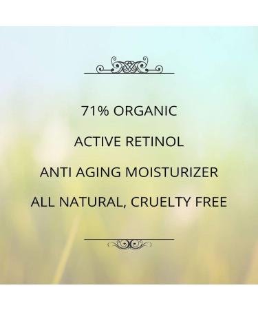 High Strength Retinol Moisturizer Cream for Face and Eye Area - 2.5% Retinol, Hyaluronic Acid, Vitamin E, Green Tea - Anti-Aging Formula for Wrinkles, Fine Lines, Spots - Day and Night - Buy Online on GoSupps.com
