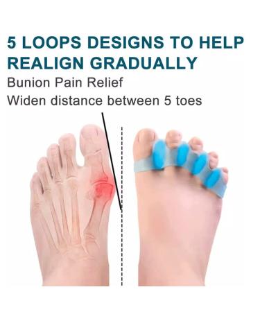 Posture Guy Mike Bundle: Medium Toe Separators & Socks for Bunions, Foot Pain, Plantar Fasciitis Relief - Restore Feet - Buy Online on GoSupps.com