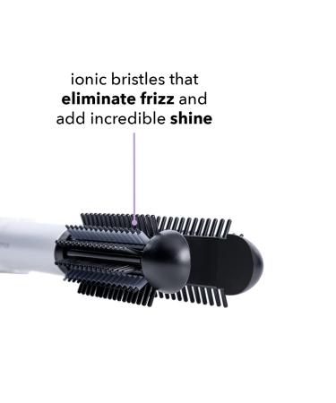 InStyler Freestyle Max 1” (White) 2-in-1 Styling Tool, Heated Round Brush with Straightening Iron - Volumize, Straighten, Wave or Curl All Hair Types with Cool Tip Ionic Bristles & 4 Heat Settings - Buy Online on GoSupps.com