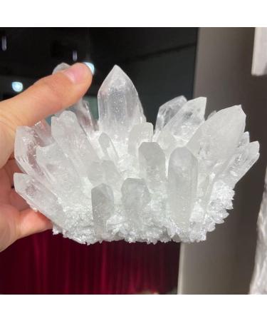 Natural Crystal Rough Crystal 1000g Natural Clear White Quartz Crystal Cluster Point Stone (Size : 1000g) - Buy Online on GoSupps.com