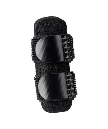 FOMIYES Finger Strap Finger Retainer Belt Portable Joint Brace Fixing Joint Brace Adjustable Finger Retainer Portable Finger Joint Portable Finger Retainer Portable Finger Splint 16.5x7x0.4cm Black