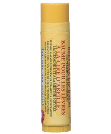 Burt's Bees 100% Natural Moisturizing Lip Balm - Original Beeswax with Vitamin E & Peppermint Oil | 4.25g - Shop Internationally - Buy Online on GoSupps.com