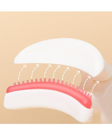 Eyelash Curler Eyelash Curler with Comb Eyelash Curler for Travel Makeup Curved Eyelash Curler for Natural Long-Lasting Curls Comfortable Grip - Buy Online on GoSupps.com