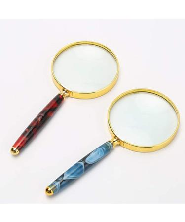 Magnifiers for Craft Work Reading Magnifier HD Portable Magnifying Glass 10 Times a Magnifying Glass to Read Old Children observed a Magnifying Glass Vision - Buy Online on GoSupps.com