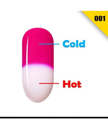 Canada 150 HMD Soak Off UV LED Temperature Changing gel nail polish fast effect fast cure 8ml (001) - Buy Online on GoSupps.com