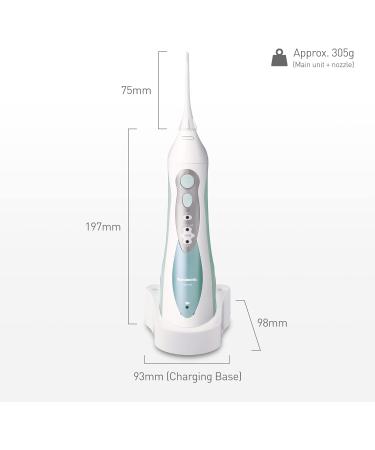 Panasonic EW1311 Rechargeable Dental Oral Irrigator Water Flosser | 4 Jet Modes | Cordless | UK 2 Pin Plug - Buy Online on GoSupps.com