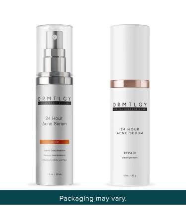 DRMTLGY Acne Spot & Cystic Treatment Serum - 5% Benzoyl Peroxide & Glycolic Acid - Buy Online on GoSupps.com