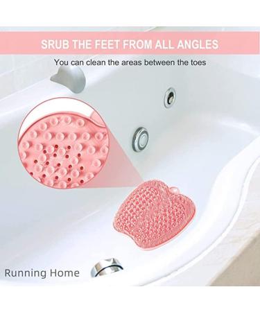 Wicky Prince Shower Foot & Back Scrubber - Acupressure Massage Pad & Peeling Cleaner for Spa-Like Foot Care | International Shipping - Buy Online on GoSupps.com
