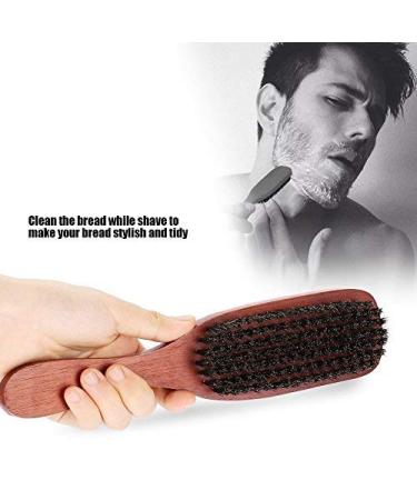 Semme Wild Boar Bristle Brush - Professional Shave Beard & Mustache Cleaning Brush for Salon & Home Use - Buy Online on GoSupps.com