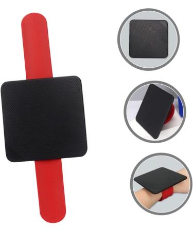 DOITOOL Hair Dyeing Board Pat Belt Professional Highlighting Board Compost Bucket with Lid Magnetic Bracelet Highlighting Tool Hair Dye Paddle Pro Tools Wrist Display Board Plastic Red - Buy Online on GoSupps.com