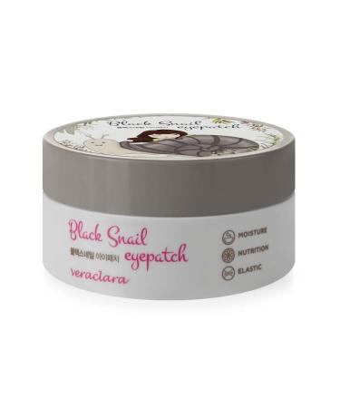 Black Snail Eye Gel Patches Moisturize & Reduce Wrinkle Elastic Skin with Gold and Collagen 30 Pairs - Buy Online on GoSupps.com