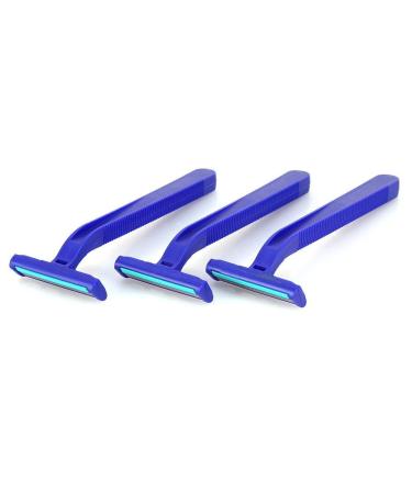 3 Pcs Men's Sensitive Skin Disposable Razors Set - Portable Face Hair Trimmer & Shaver Blades for Smooth Shaving - Buy Online on GoSupps.com