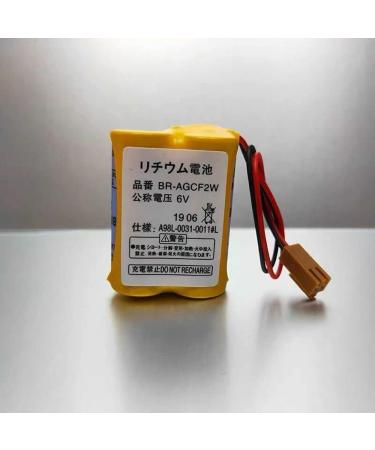 10 Pack 6V 2200mAh BR-AGCF2W Battery Replacement for A98L-0031-0011 - High-Quality Batteries with Brown Plug Yellow - Fast International Shipping - Buy Online on GoSupps.com