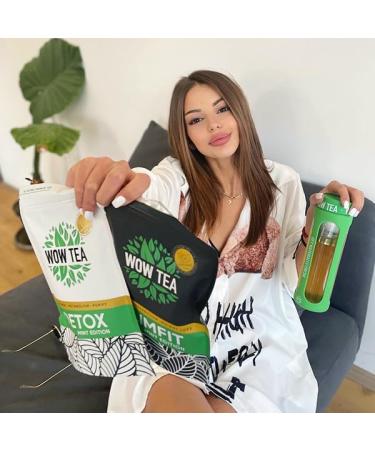 ATOP LLC WOW TEA Full Mint Bundle Detox tea for weight loss and belly fat belly bloating relief formula with peppermint - Buy Online on GoSupps.com