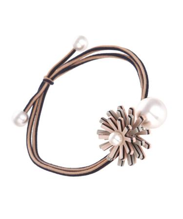 FOMIYES Hair ring Ponytail Headwear headpiece for women elastic hair ties hair ornaments for women Flower hair ropes no crease hair ties kids Scrunchy for Women acetic acid Miss Hair spray